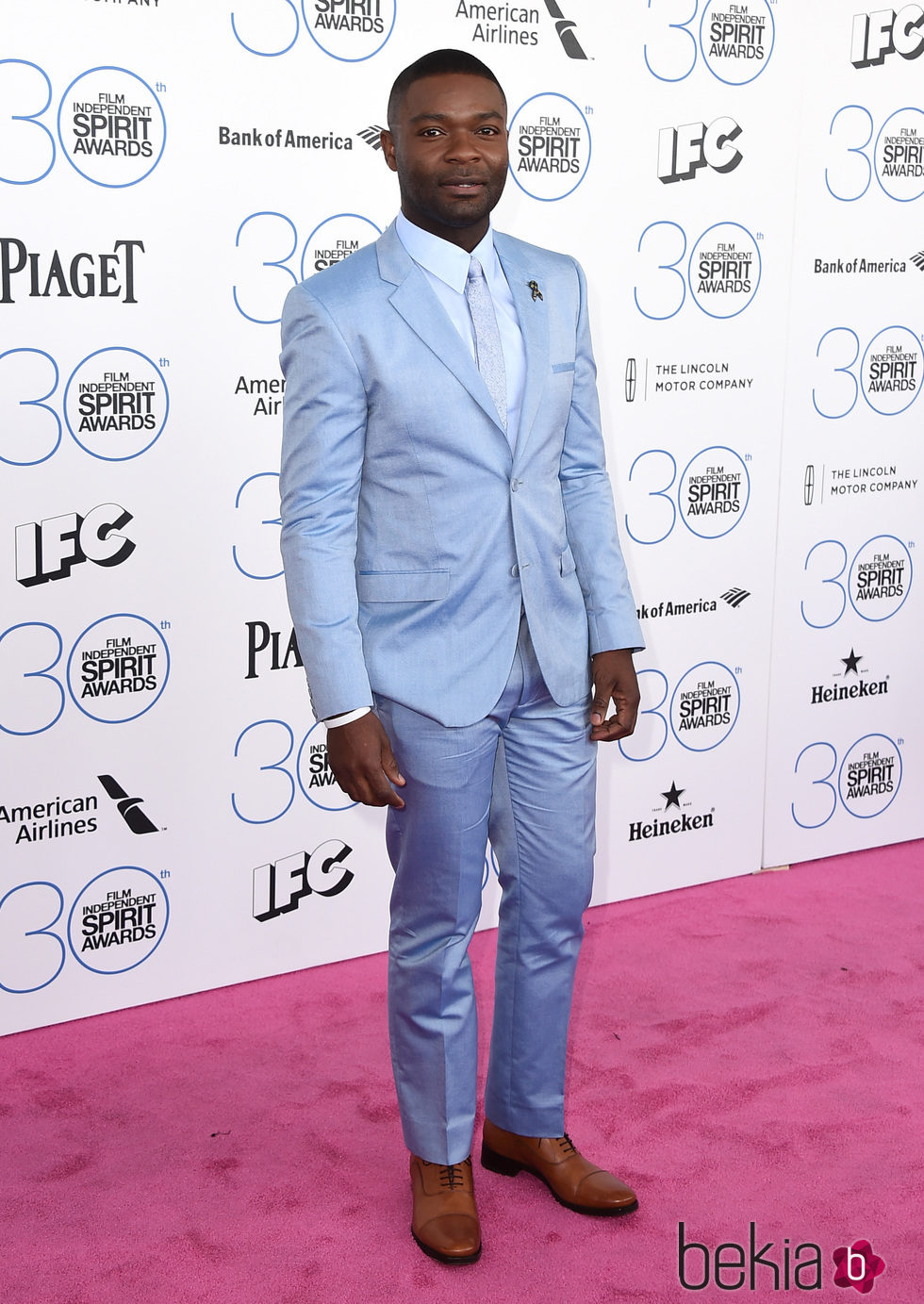 David Oyelowo en los Independent Spirit Awards 2015