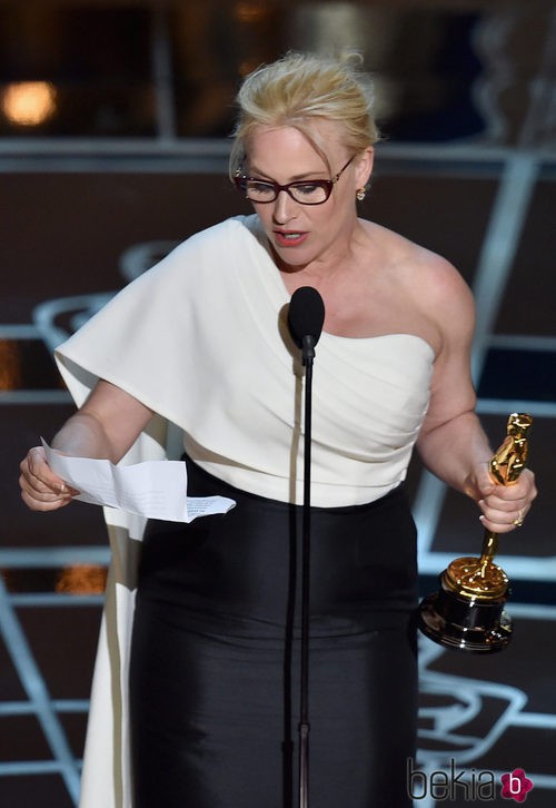 Patricia Arquette gana el Oscar a Mejor actriz de reparto 