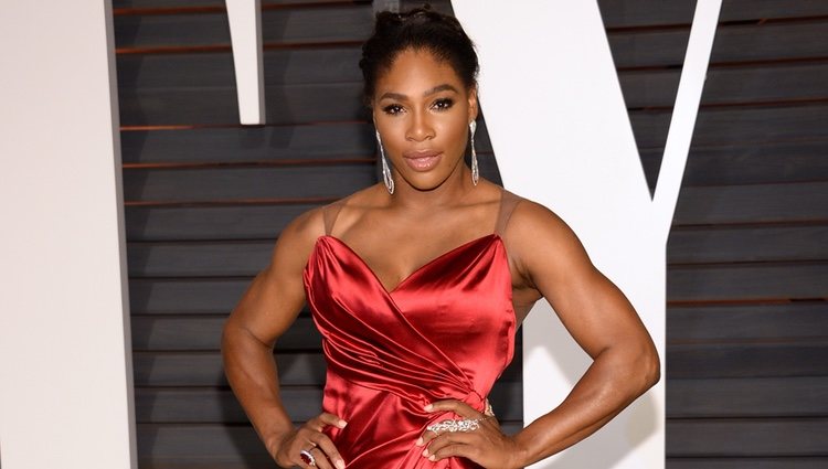 Serena Williams en la fiesta Vanity Fair tras los Oscar 2015