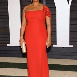 Queen Latifah en la fiesta Vanity Fair tras los Oscar 2015