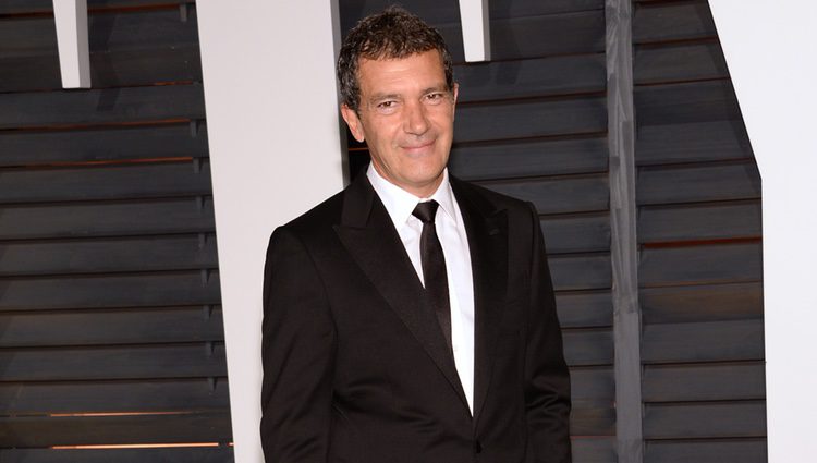 Antonio Banderas en la fiesta Vanity Fair tras los Oscar 2015