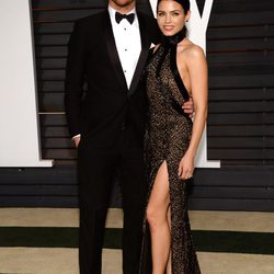 Channing Tatum y Jenna Dewan en la fiesta Vanity Fair tras los Oscar 2015