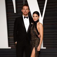 Channing Tatum y Jenna Dewan en la fiesta Vanity Fair tras los Oscar 2015