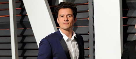 Orlando Bloom en la fiesta Vanity Fair tras los Oscar 2015