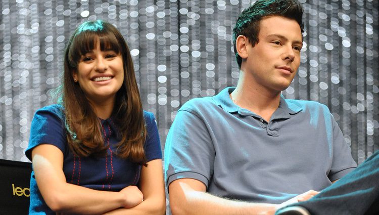 Lea Michele y Cory Monteith en la 300th Musical Performance de 2011