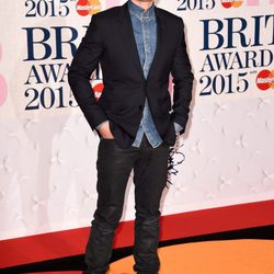 Orlando Bloom en la alfombra roja de los Brit Awards 2015