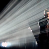 Sam Smith durante su actuación en los Brit Awards 2015