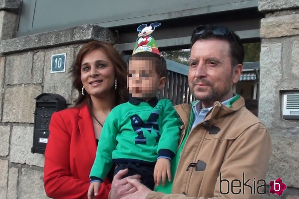 José Ortega Cano y Ana María Aldón celebrando el segundo cumpleaños de su hijo José María