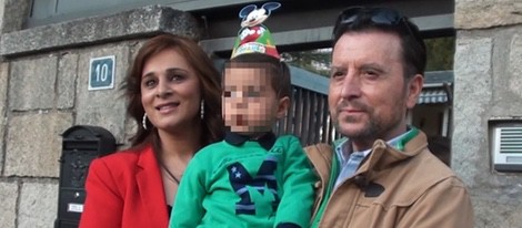 José Ortega Cano y Ana María Aldón celebrando el segundo cumpleaños de su hijo José María