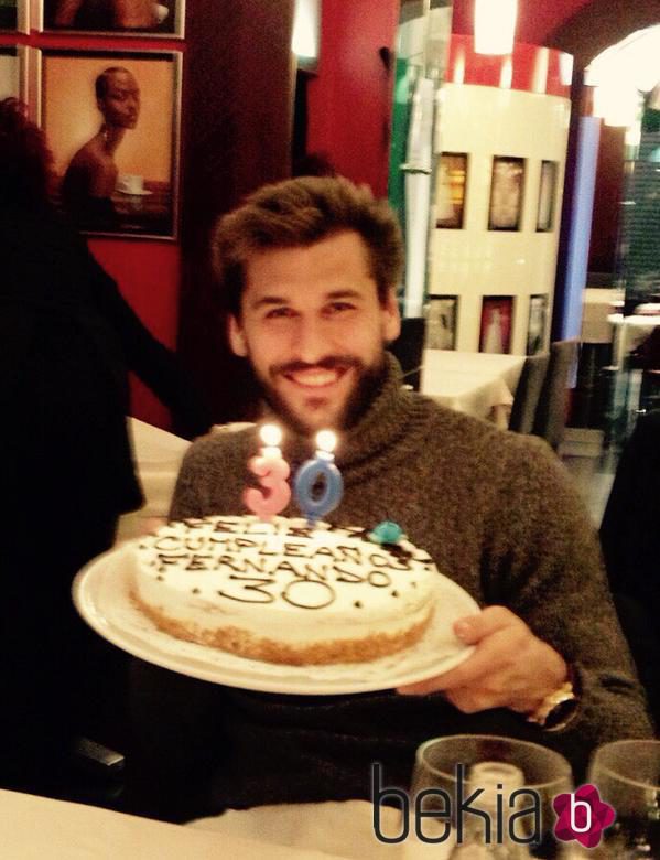 Fernando Llorente celebra su 30 cumpleaños