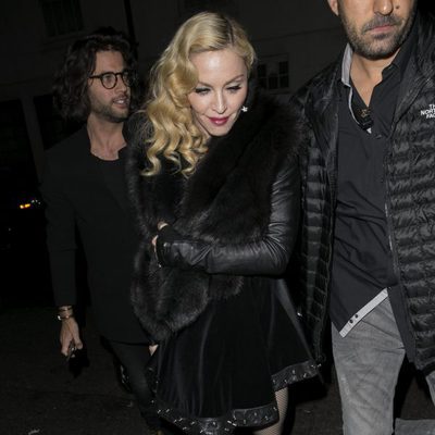 Fiesta de Madonna tras los Brit Awards 2015