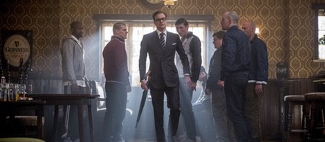 Colin Firth en 'Kingsman: Servicio Secreto'