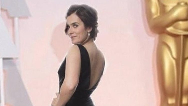 Anna Allen y su falsa fotografía en los Oscar 2015