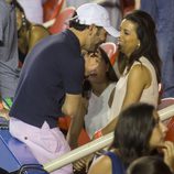 Eva Longoria y José Antonio Bastón muy cómplices en el Torneo de Tenis de Acapulco