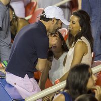 Eva Longoria y José Antonio Bastón muy cómplices en el Torneo de Tenis de Acapulco