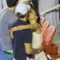 Eva Longoria y José Antonio Bastón muy cariñosos en el Torneo de Tenis de Acapulco