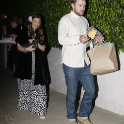 Jessica Biel celebra su 33 cumpleaños junto a Justin Timberlake