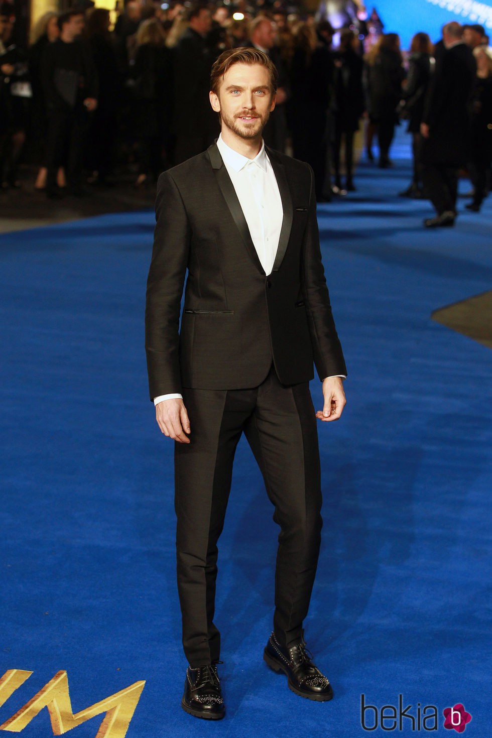 Dan Stevens en el estreno de 'Noche en el museo: El secreto del faraón' en Londres