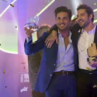 David Bustamante y David Bisbal en los Premios Cadena Dial 25 Aniversario