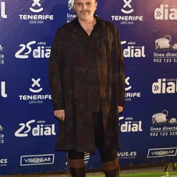 Miguel Bosé en los Premios Cadena Dial 25 Aniversario