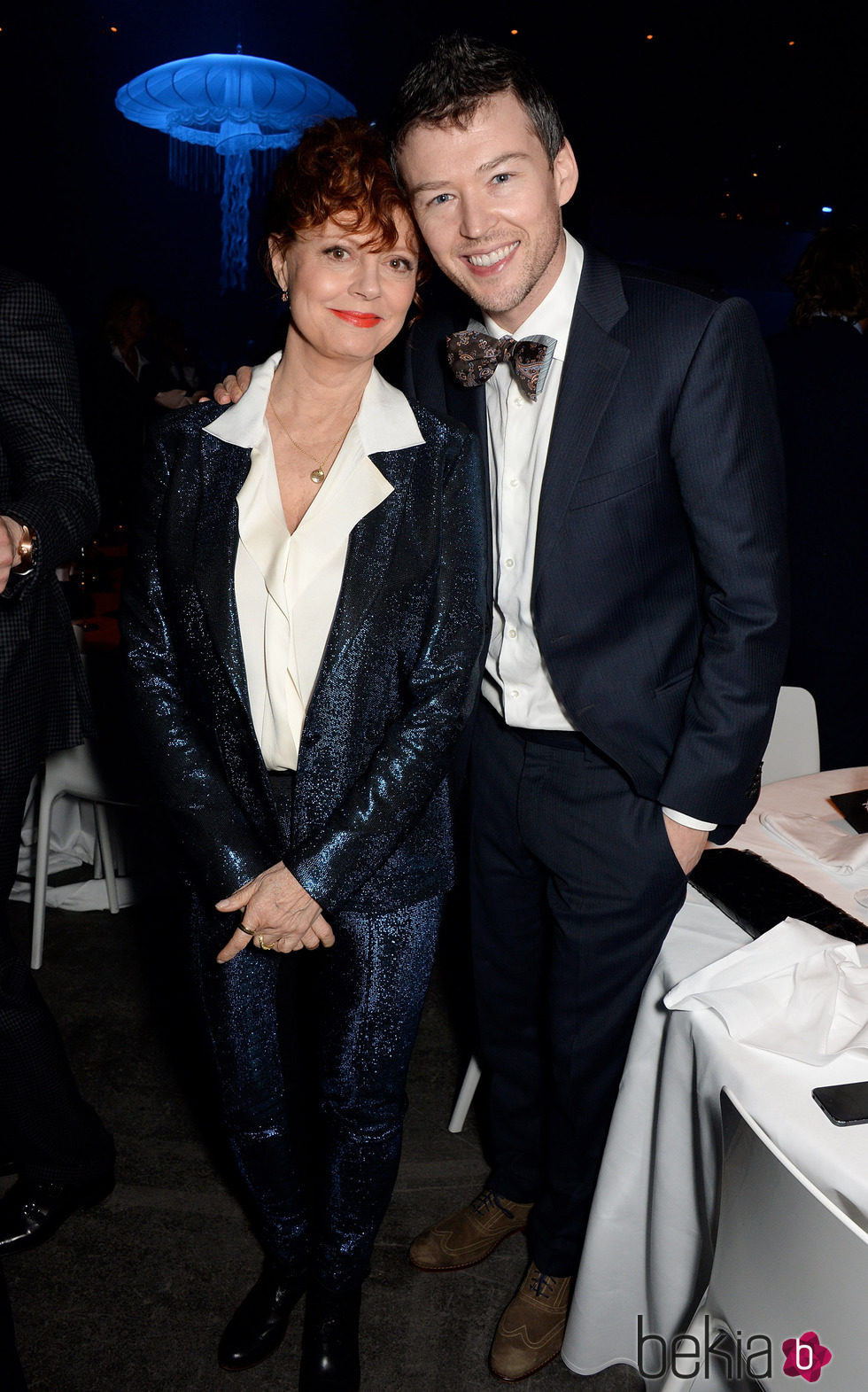 Susan Sarandon y Jonathan Bricklin en la gala IWC 'Inside The Wave'