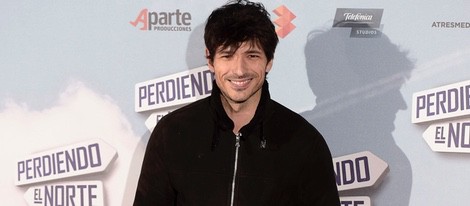 Andrés Velencoso en el estreno de 'Perdiendo el Norte'