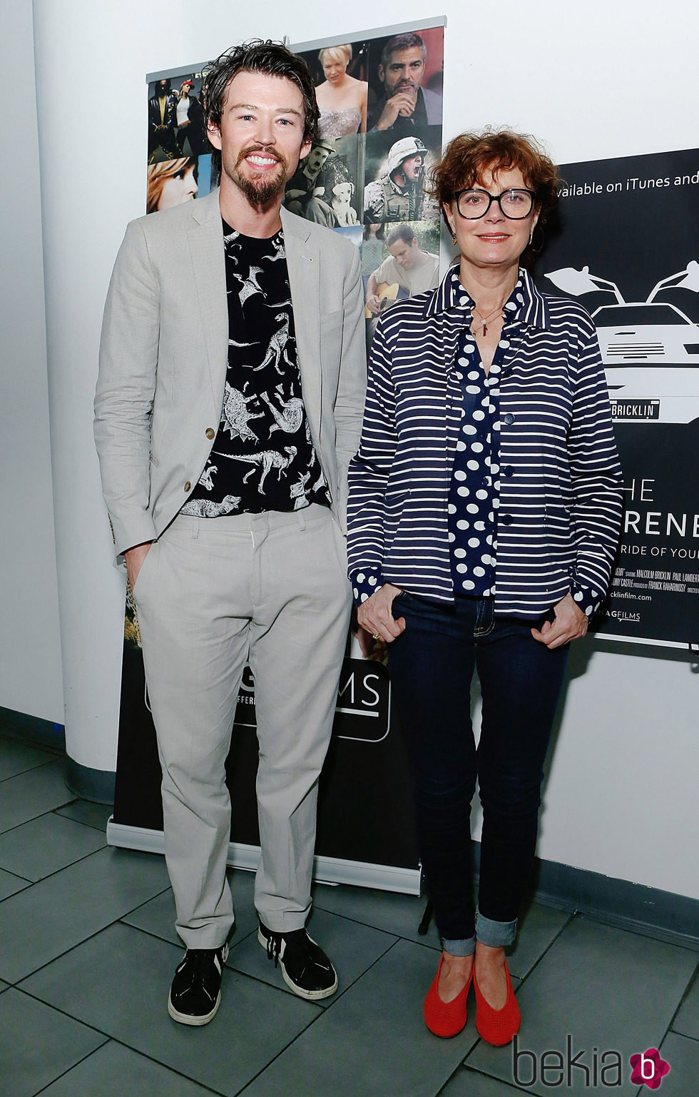 Susan Sarandon y Jonathan Bricklin asisten a la fiesta de estreno de 'The Entrepreneur'