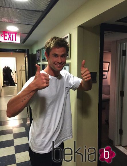 Chris Hemsworth abre su cuenta de Twitter