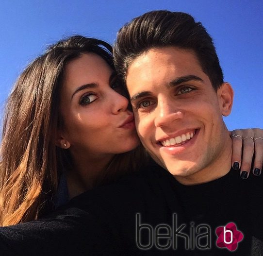 Melissa Jiménez y Marc Bartra anuncian que van a ser padres de una niña