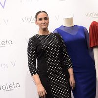 Vicky Martín Berrocal en la presentación de su colección 'V in V'