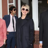 Kaley Cuoco en la entrega de la estrella del Paseo de la Fama de Hollywood a Jim Parsons