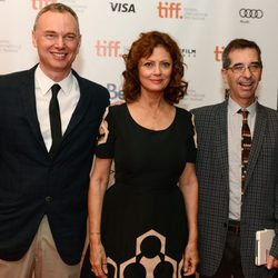 Wash Westmoreland, Susan Sarandon y Richard Glatzer en la premiere de 'The Last Of Robin Hood' 