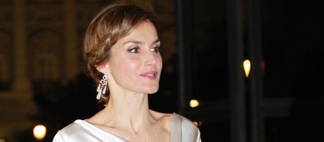 La Reina Letizia en la ópera 'El Público' en el Teatro Real