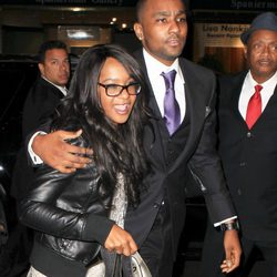 Bobbi Kristina y Nick Gordon en Nueva York en octubre de 2012