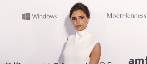 Victoria Beckham en la gala amfAR 2015 de Hong Kong