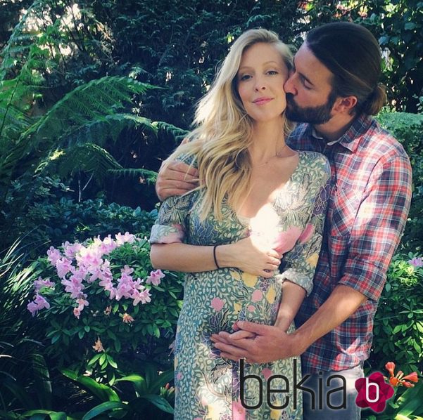 Brandon Jenner y su mujer Leah embarazada