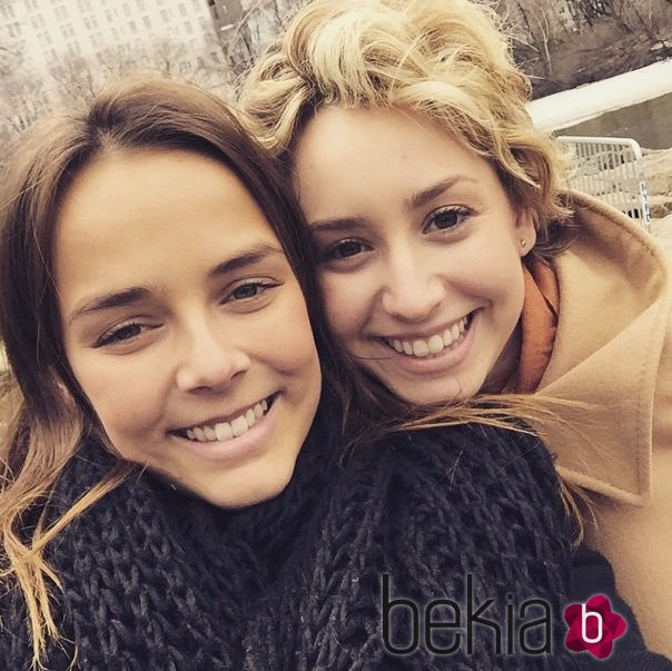 Pauline Ducruet y Jazmín Grace Grimaldi en Nueva York