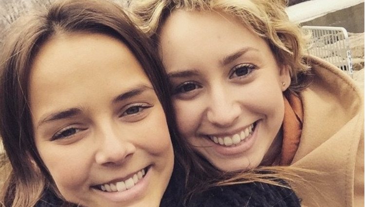 Pauline Ducruet y Jazmín Grace Grimaldi en Nueva York