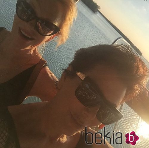 Melanie Griffith y Kris Jenner disfrutando de unos días en Cancún