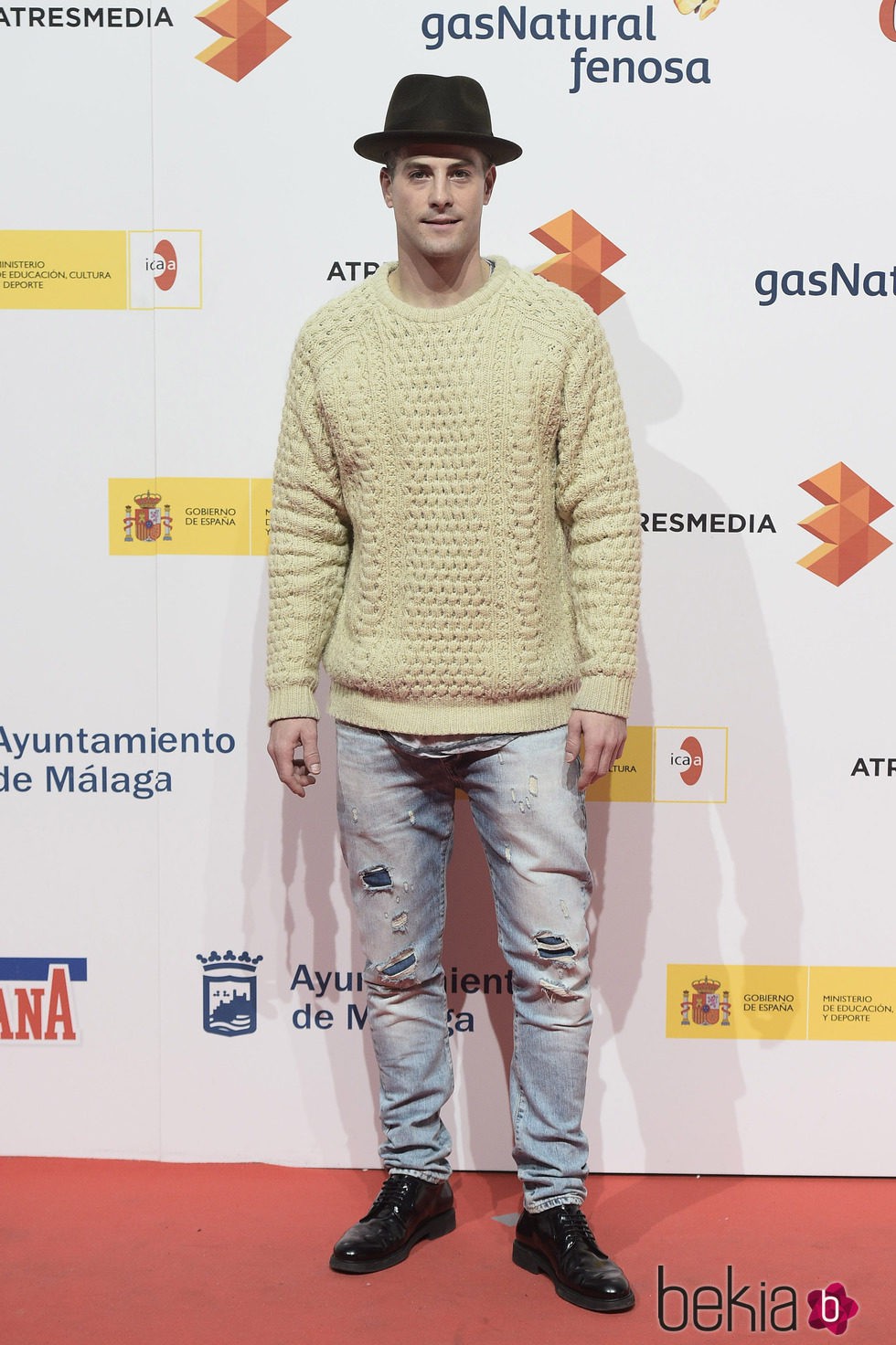 Luis Fernández en la presentación del Festival de Málaga 2015