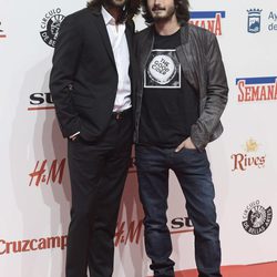 Aitor Luna y Yon González en la presentación del Festival de Málaga 2015