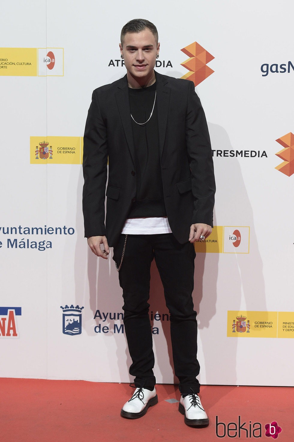 Adrián Rodríguez en la presentación del Festival de Málaga 2015