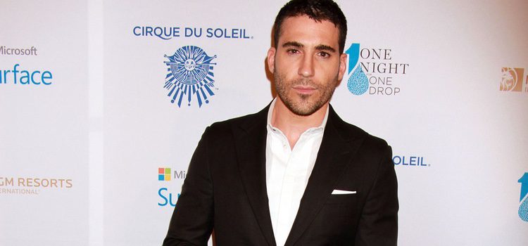 Miguel Ángel Silvestre en un evento benéfico celebrado en el casino Mirage de Las Vegas