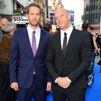 Paul Walker y Vin Diesel en el estreno de 'Fast & Furious 6' en Londres