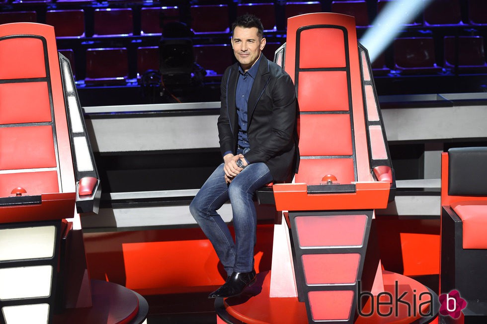 Jesús Vázquez en la presentación de 'La Voz 3'