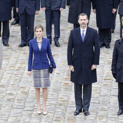 Los Reyes Felipe y Letizia con Manuel Valls en su primer Viaje de Estado a Francia como Reyes de España