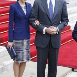 Los Reyes Felipe y Letizia, compungidos tras conocer el accidente de Germanwings