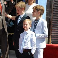 Los hijos de Will Ferrell, Magnus, Mattias y Axel