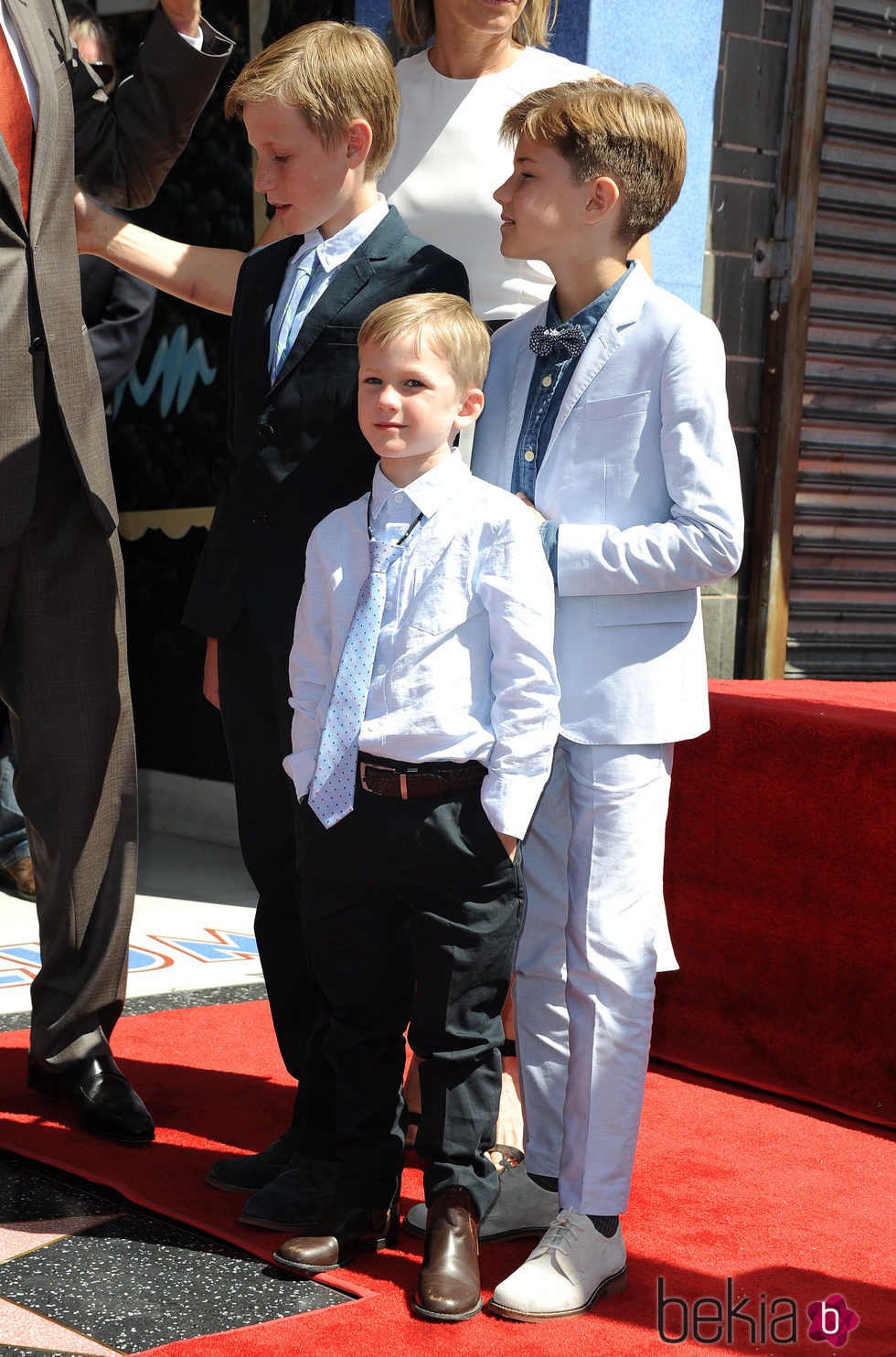 Los hijos de Will Ferrell, Magnus, Mattias y Axel