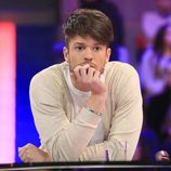 Fede en el plató de Telecinco tras su salida en la semifinal de 'Gran Hermano VIP'